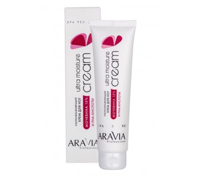 Крем для ног ультраувлажняющий с мочевиной (15%) и PHA-кислотами Ultra Moisture Cream Aravia